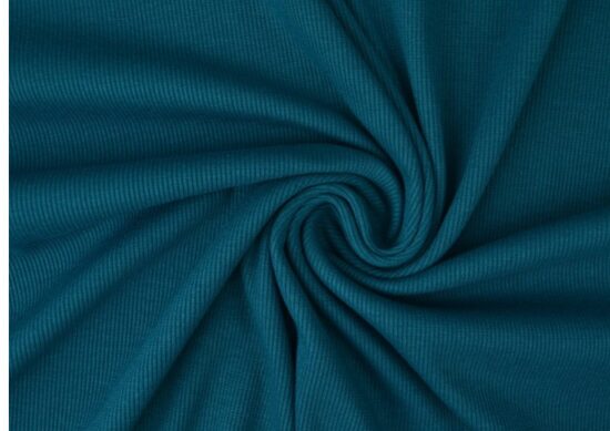 Kokvilnas trikotāža Petrol 300 g/m²